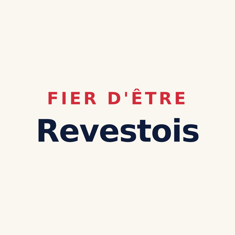 Tasse « Fier d'être Revestois » — design pour Revest-Saint-Martin