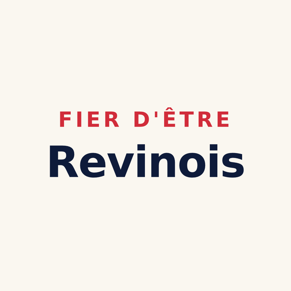 Tasse « Fier d'être Revinois » — design pour Revin