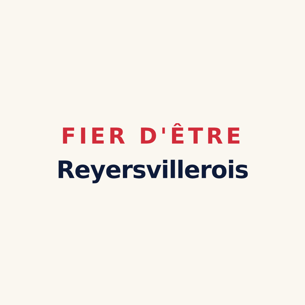 Tasse « Fier d'être Reyersvillerois » — design pour Reyersviller