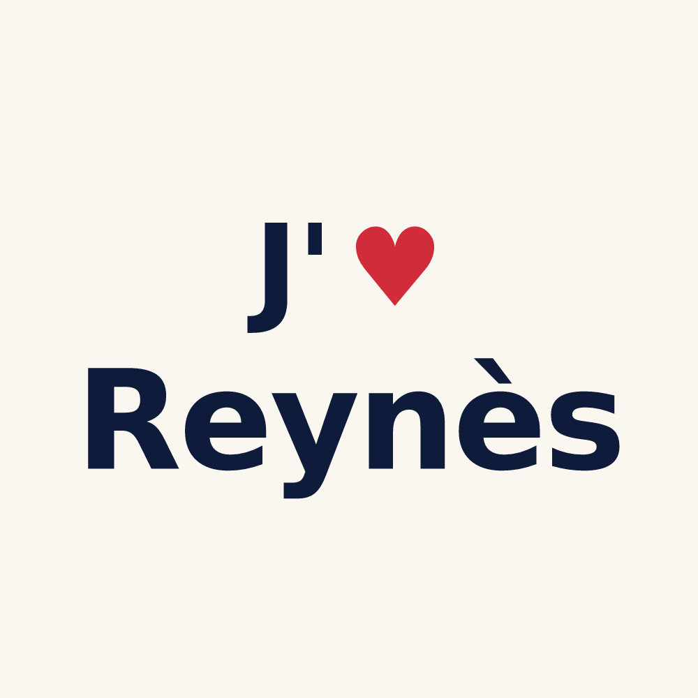 Tasse personnalisée Reynès — design J'aime Reynès