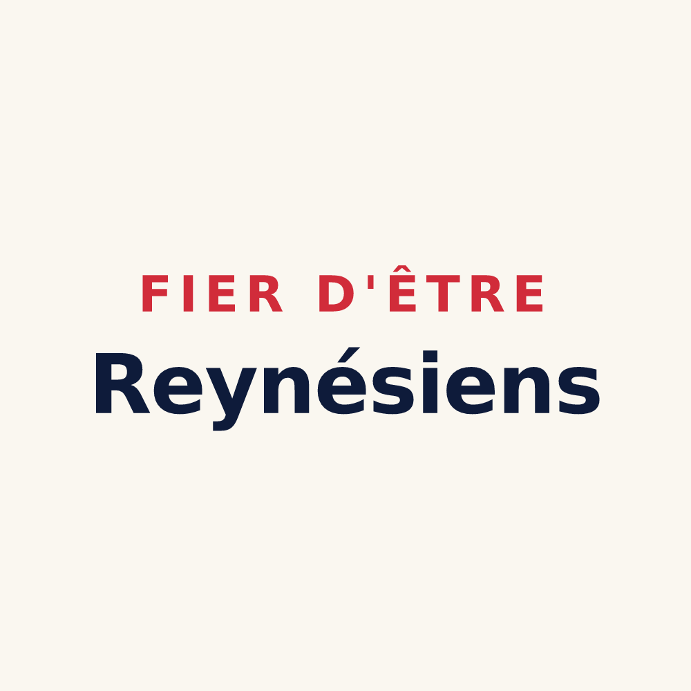 Tasse « Fier d'être Reynésiens » — design pour Reynès