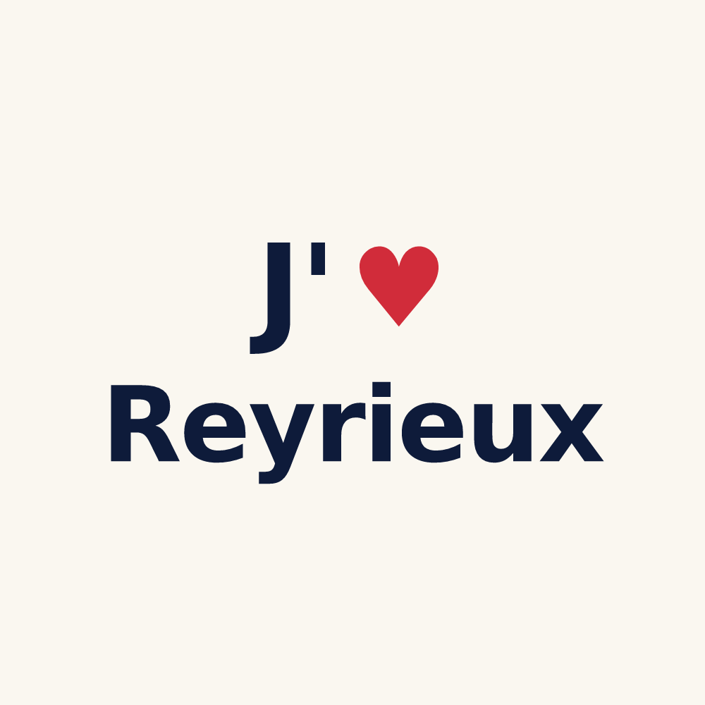 Tasse personnalisée Reyrieux — design J'aime Reyrieux