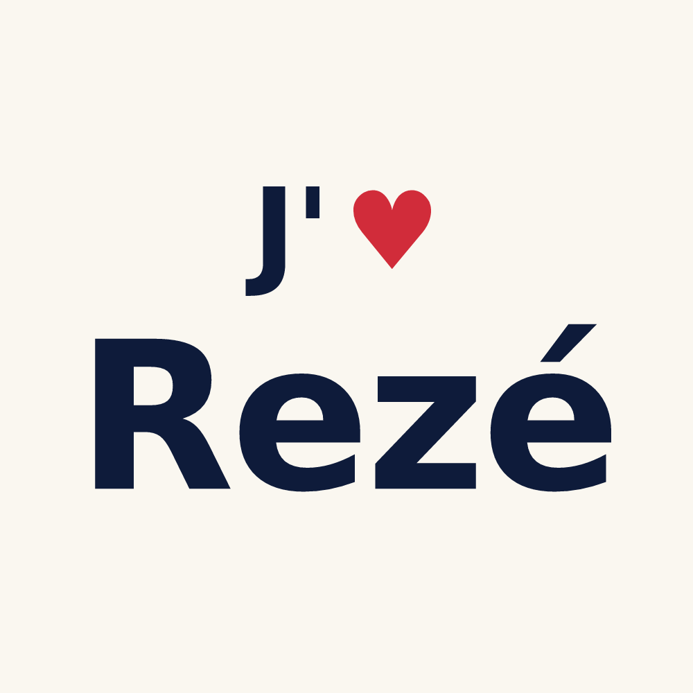 Tasse personnalisée Rezé — design J'aime Rezé