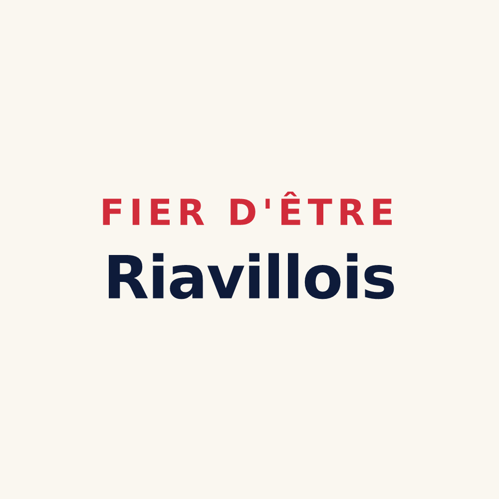 Tasse « Fier d'être Riavillois » — design pour Riaville