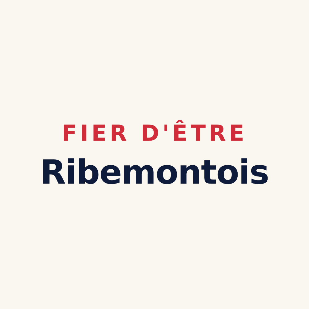 Tasse « Fier d'être Ribemontois » — design pour Ribemont