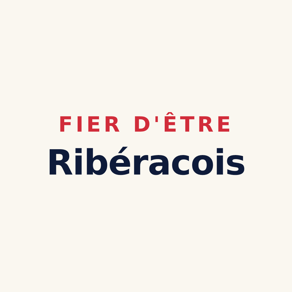Tasse « Fier d'être Ribéracois » — design pour Ribérac
