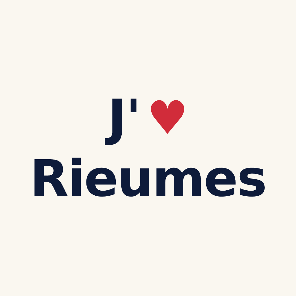 Tasse personnalisée Rieumes — design J'aime Rieumes