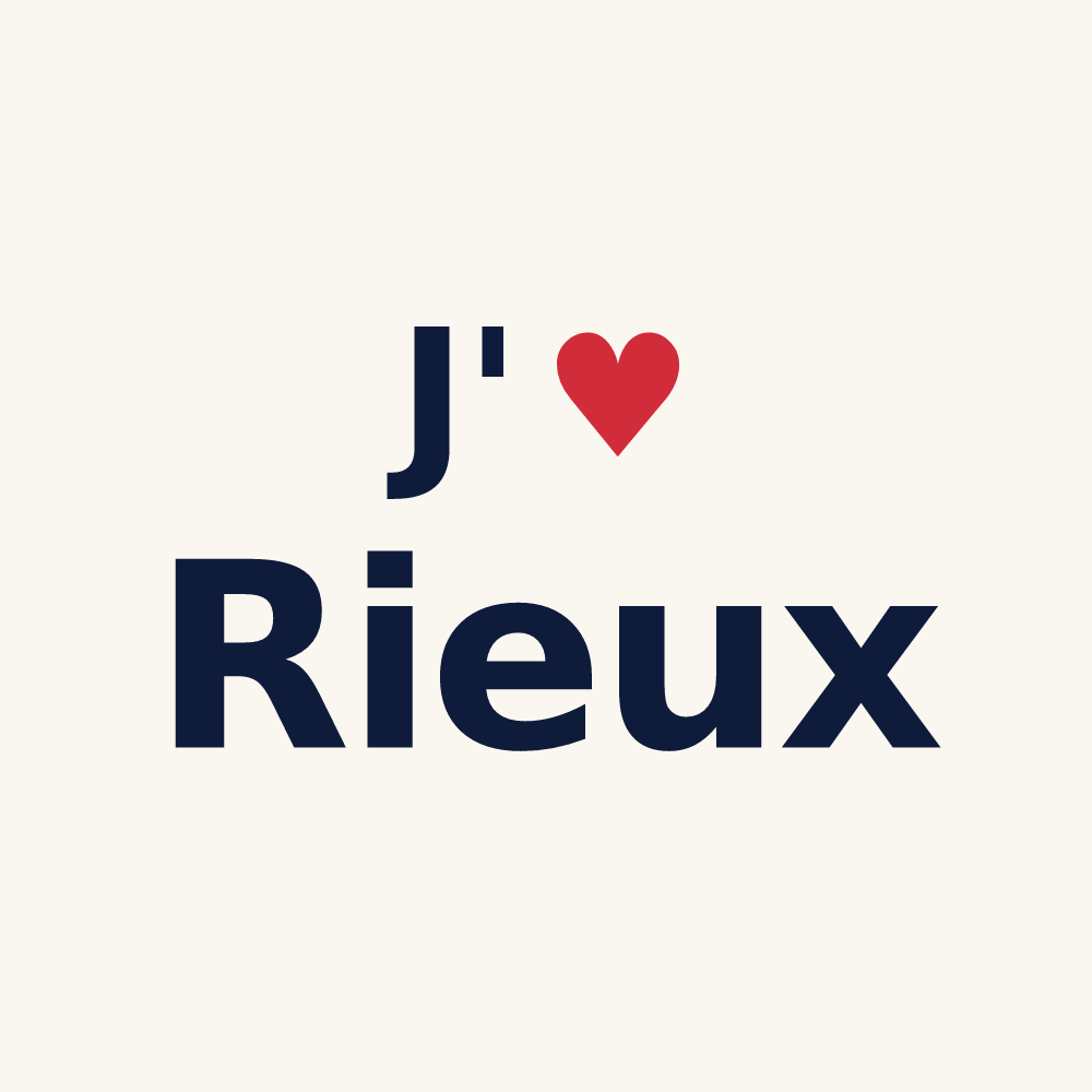Tasse personnalisée Rieux — design J'aime Rieux