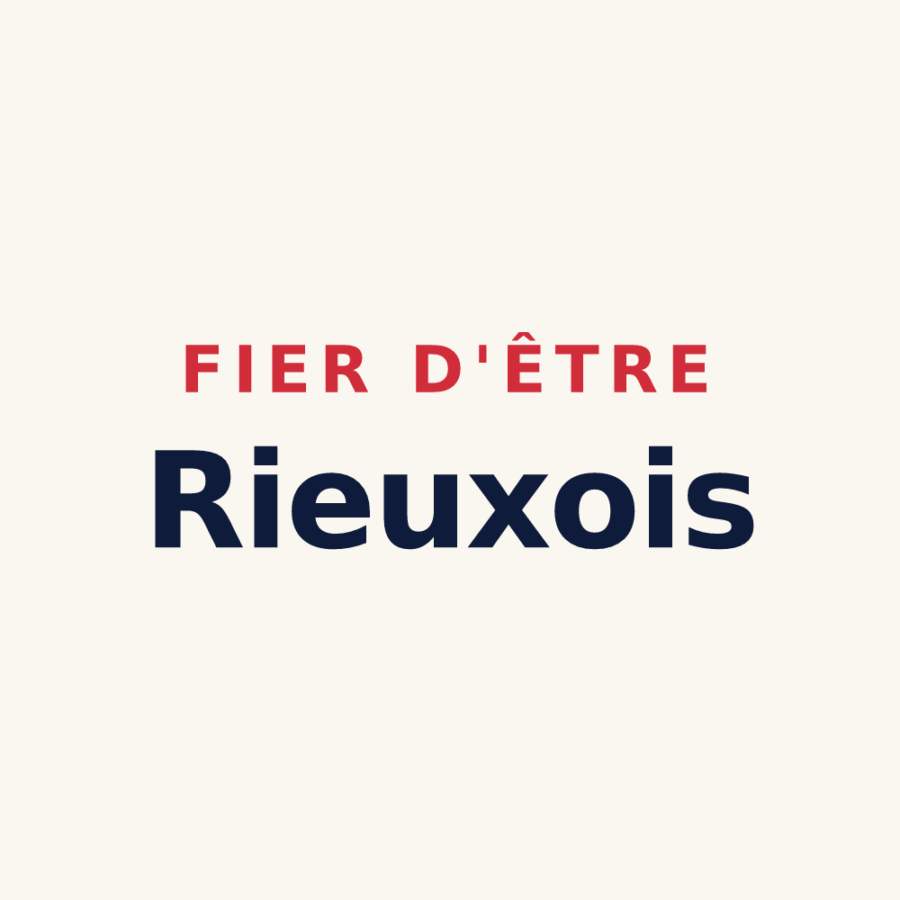 Tasse « Fier d'être Rieuxois » — design pour Rieux-en-Cambrésis