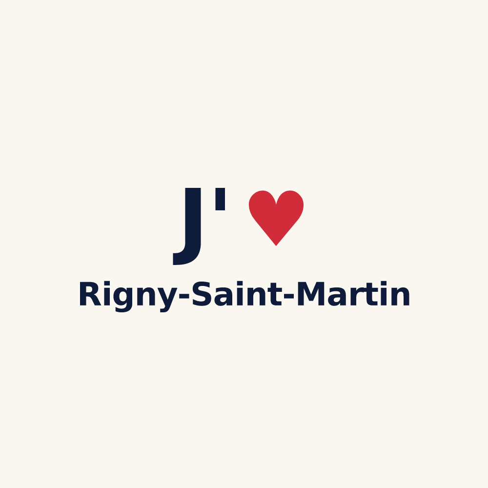 Tasse personnalisée Rigny-Saint-Martin — design J'aime Rigny-Saint-Martin