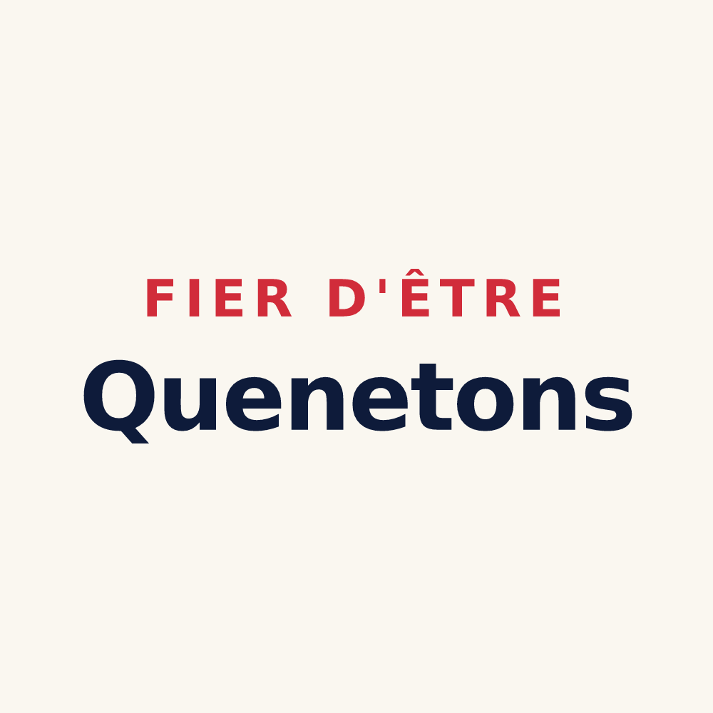 Tasse « Fier d'être Quenetons » — design pour Rilly-Sainte-Syre