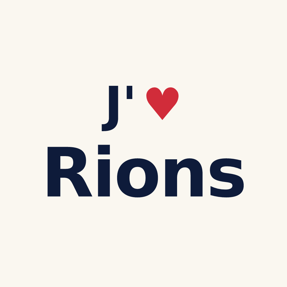Tasse personnalisée Rions — design J'aime Rions