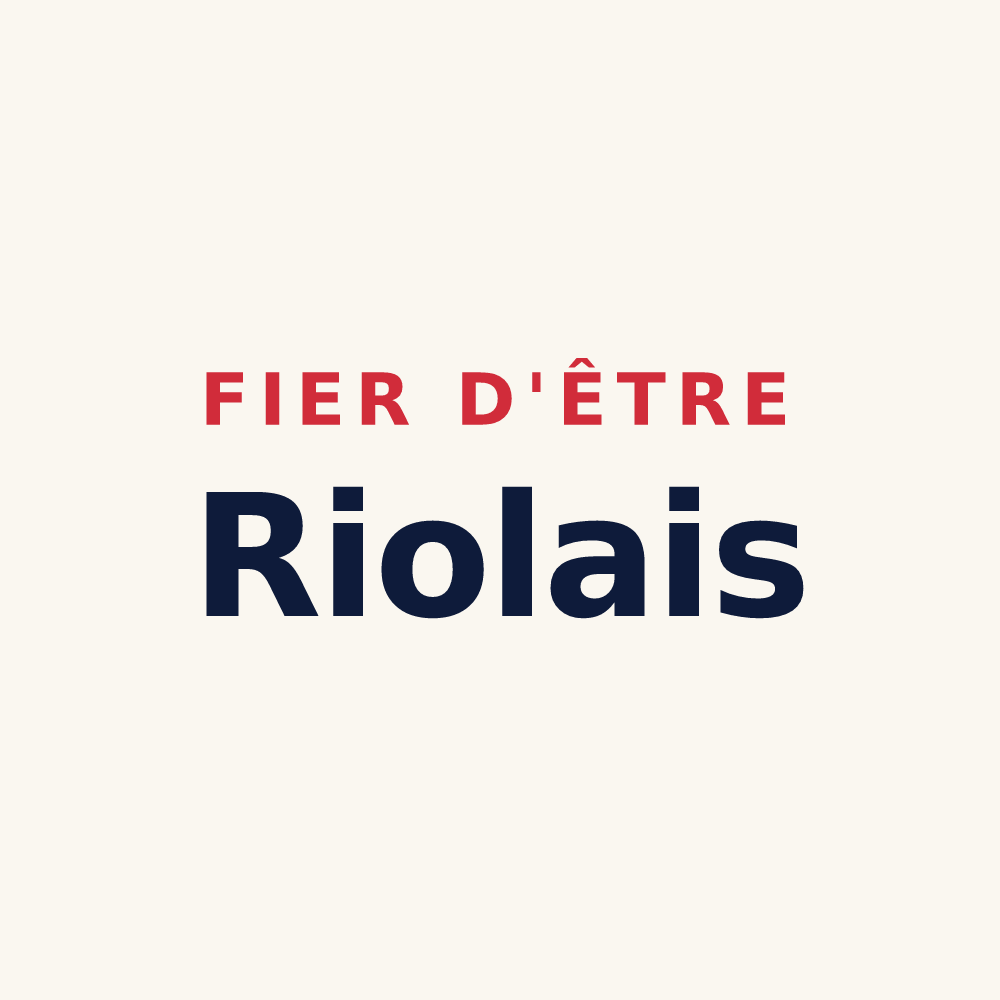 Tasse « Fier d'être Riolais » — design pour Rioz