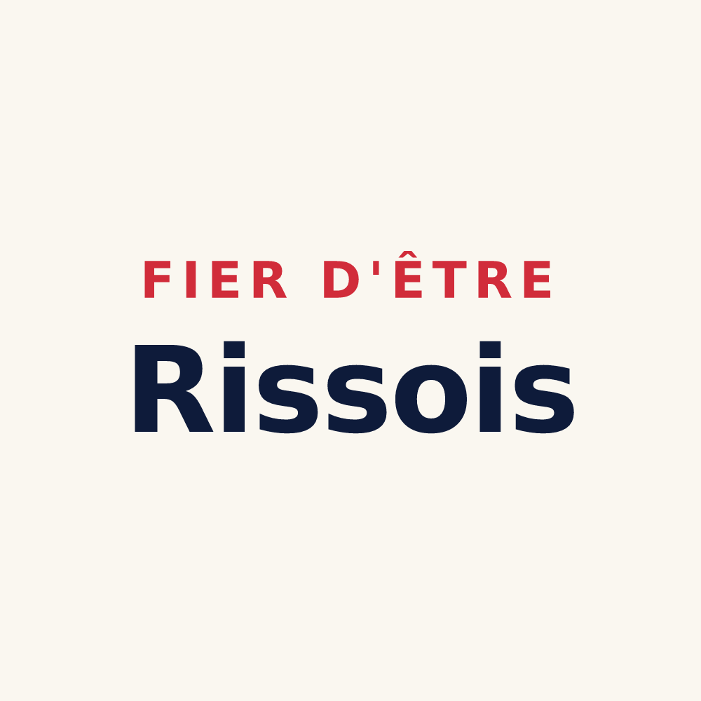 Tasse « Fier d'être Rissois » — design pour Ris