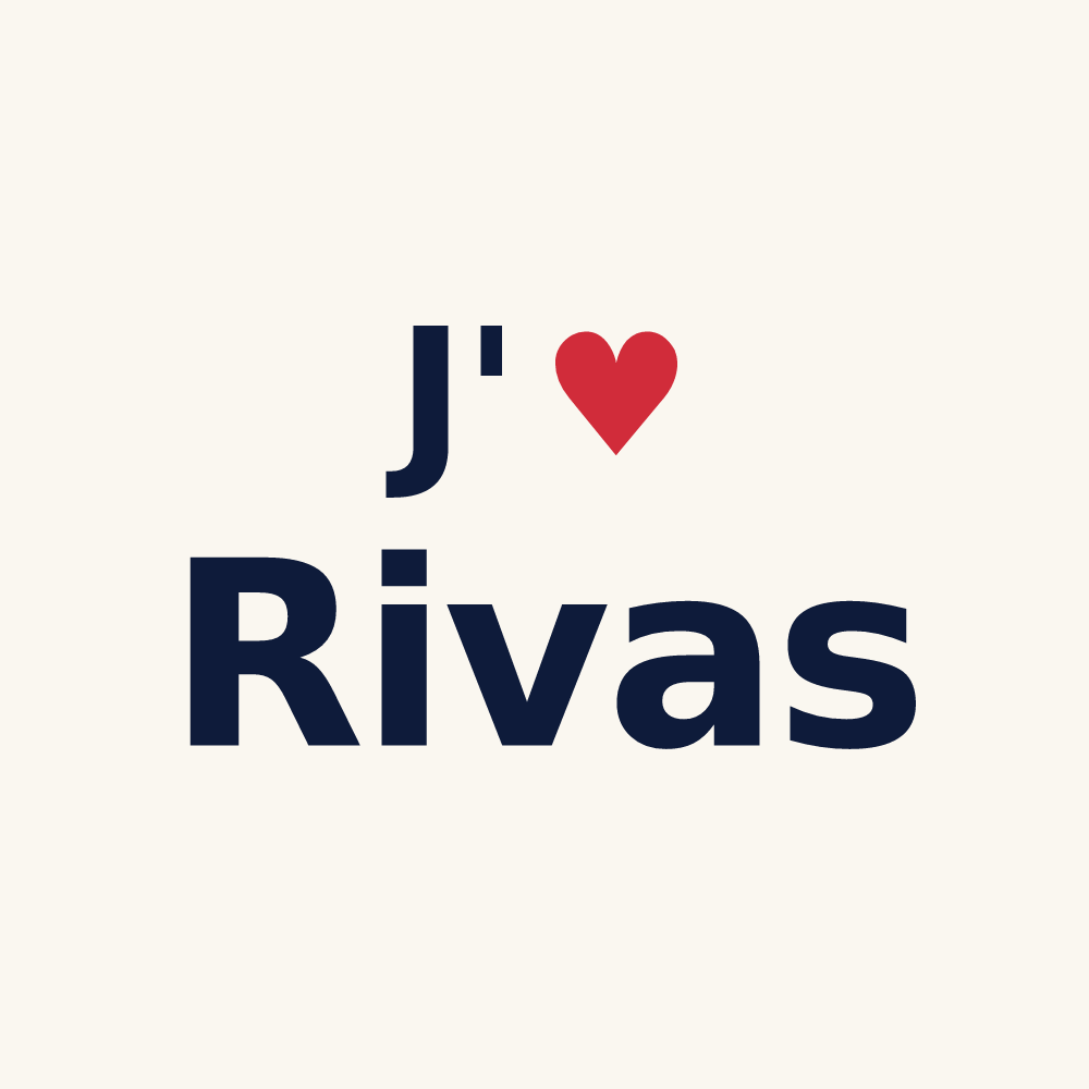Tasse personnalisée Rivas — design J'aime Rivas