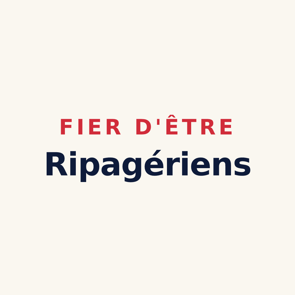 Tasse « Fier d'être Ripagériens » — design pour Rive-de-Gier