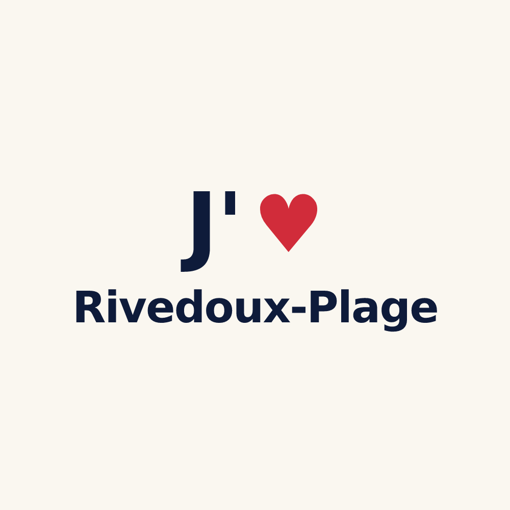 Tasse personnalisée Rivedoux-Plage — design J'aime Rivedoux-Plage