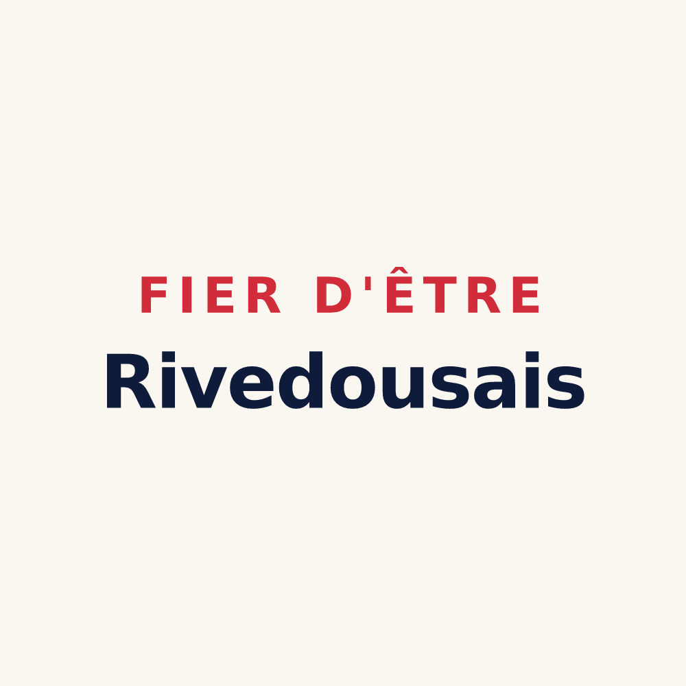 Tasse « Fier d'être Rivedousais » — design pour Rivedoux-Plage