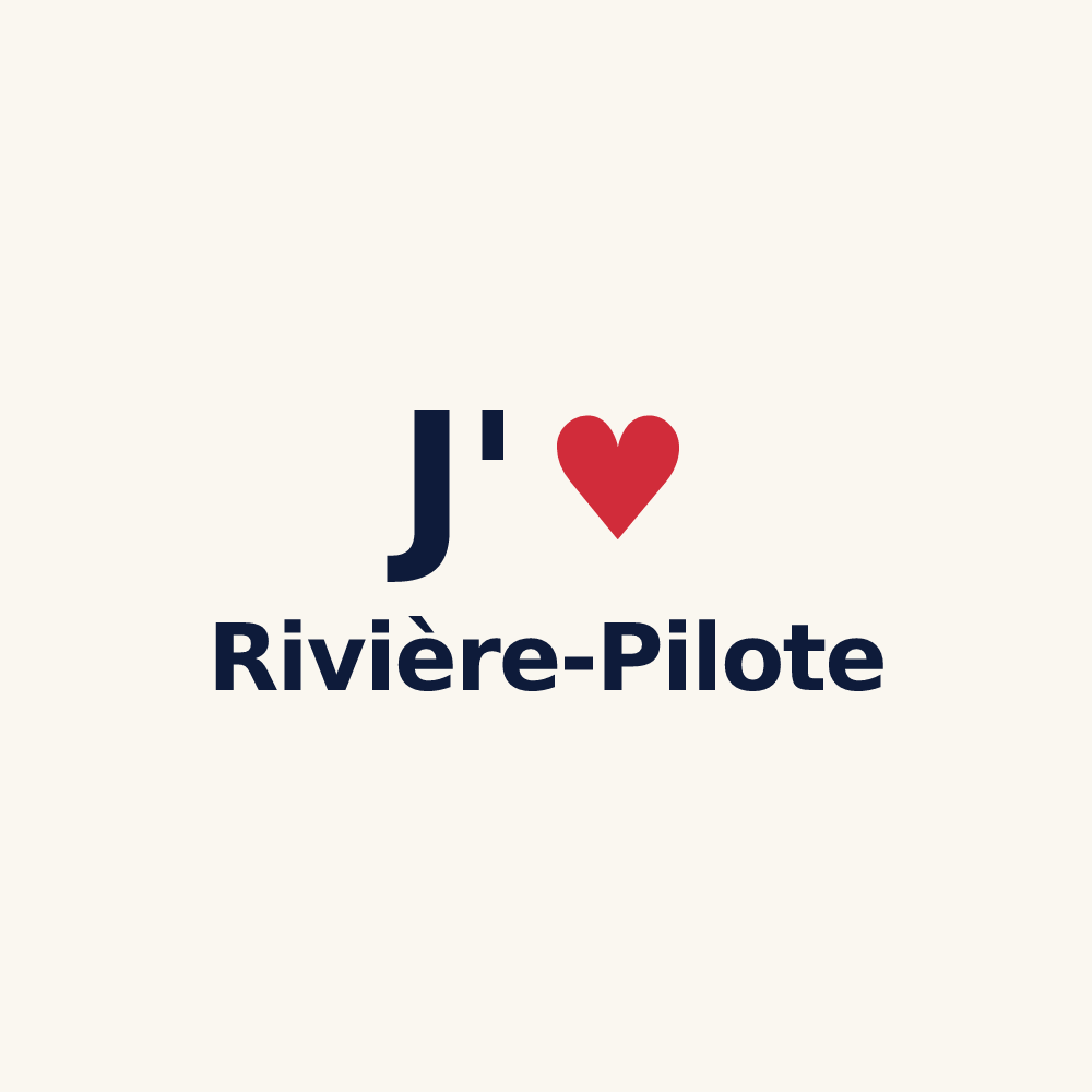 Tasse personnalisée Rivière-Pilote — design J'aime Rivière-Pilote