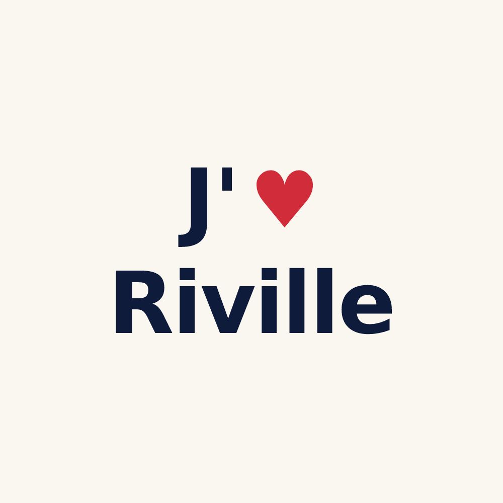 Tasse personnalisée Riville — design J'aime Riville