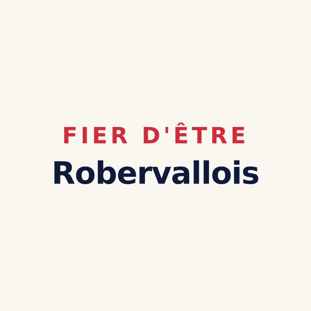 Tasse « Fier d'être Robervallois » — design pour Roberval