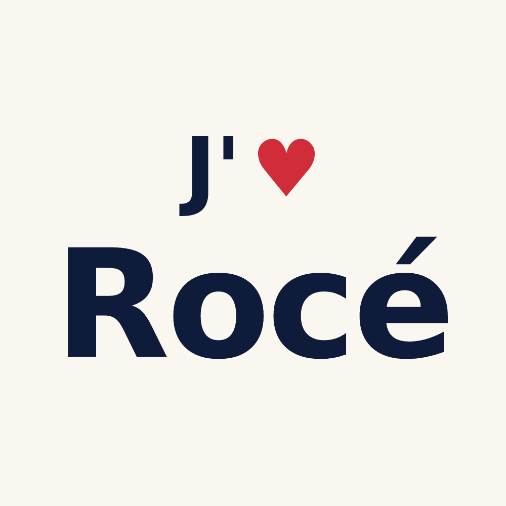 Tasse personnalisée Rocé — design J'aime Rocé