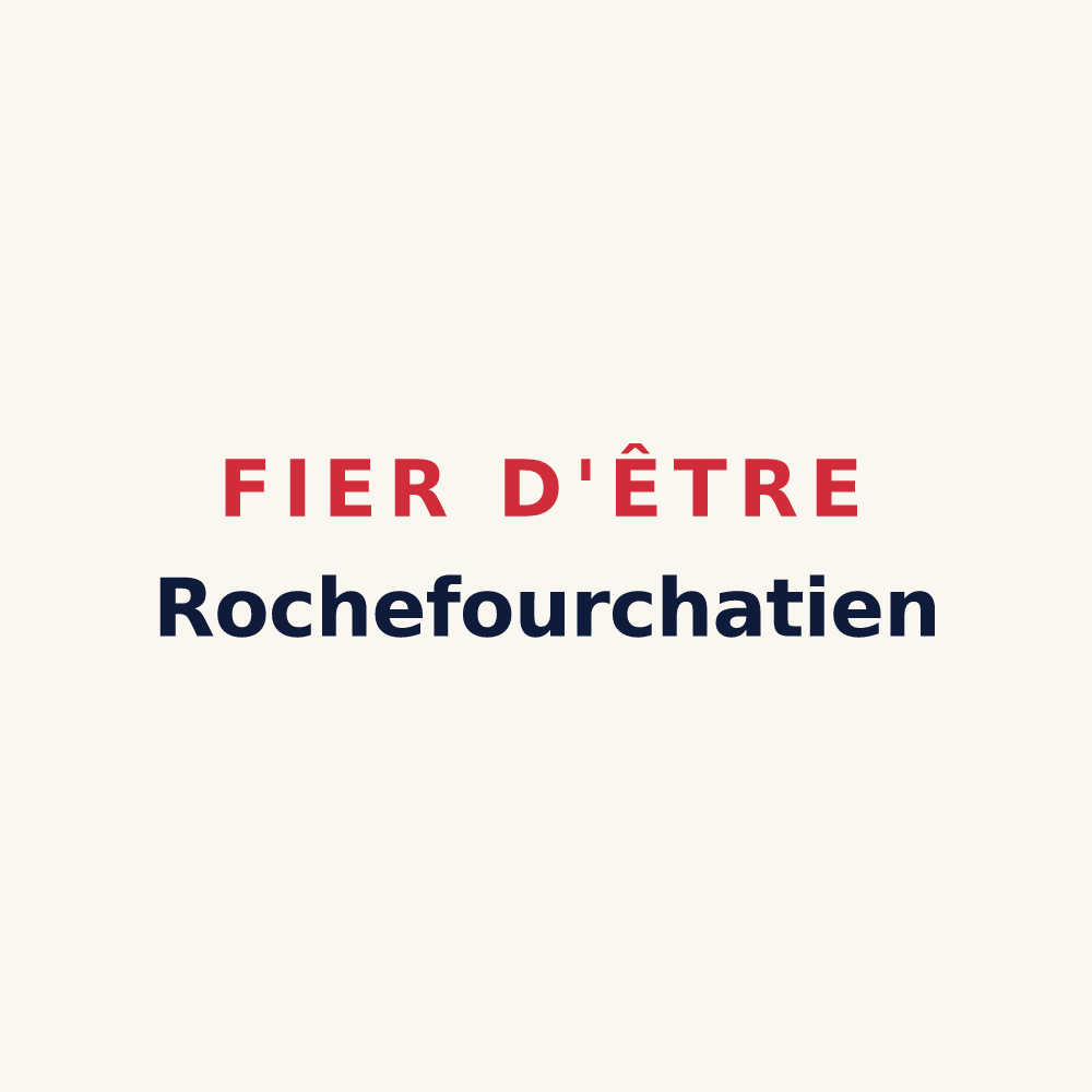 Tasse « Fier d'être Rochefourchatien » — design pour Rochefourchat