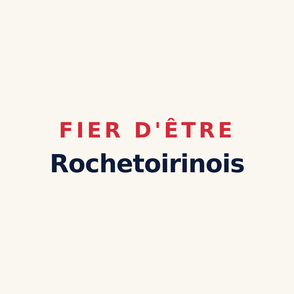 Tasse « Fier d'être Rochetoirinois » — design pour Rochetoirin