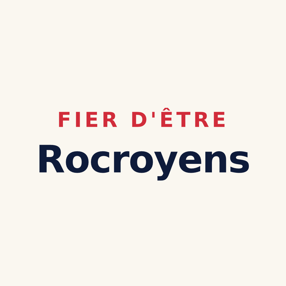 Tasse « Fier d'être Rocroyens » — design pour Rocroi