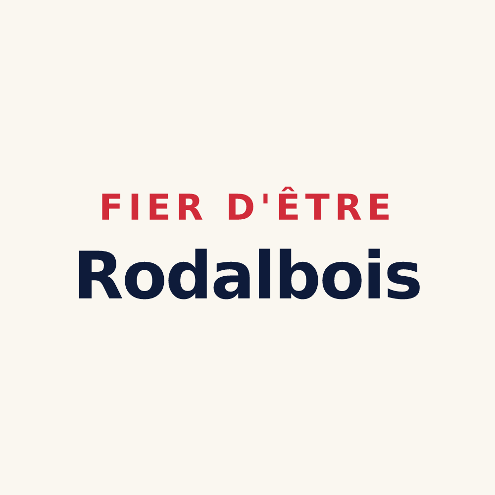 Tasse « Fier d'être Rodalbois » — design pour Rodalbe