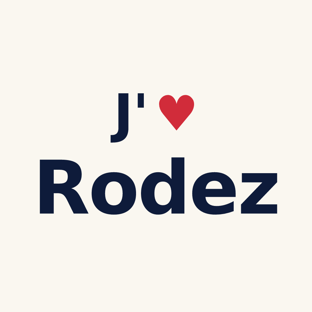 Tasse personnalisée Rodez — design J'aime Rodez