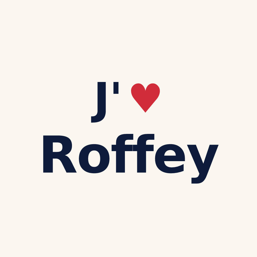 Tasse personnalisée Roffey — design J'aime Roffey