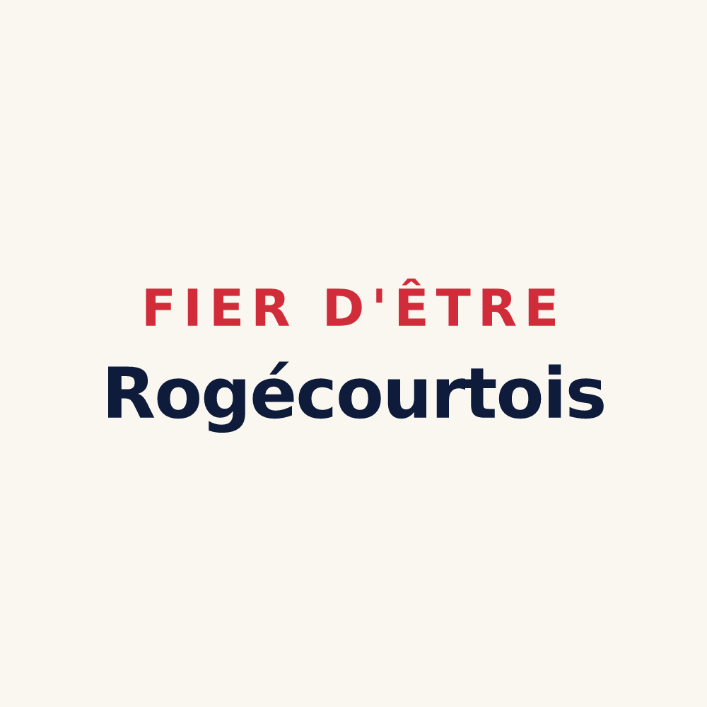 Tasse « Fier d'être Rogécourtois » — design pour Rogécourt