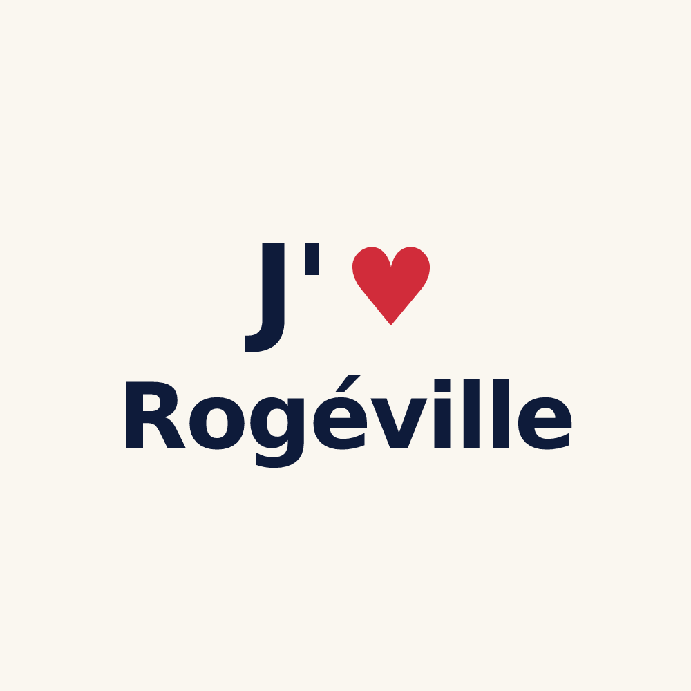 Tasse personnalisée Rogéville — design J'aime Rogéville