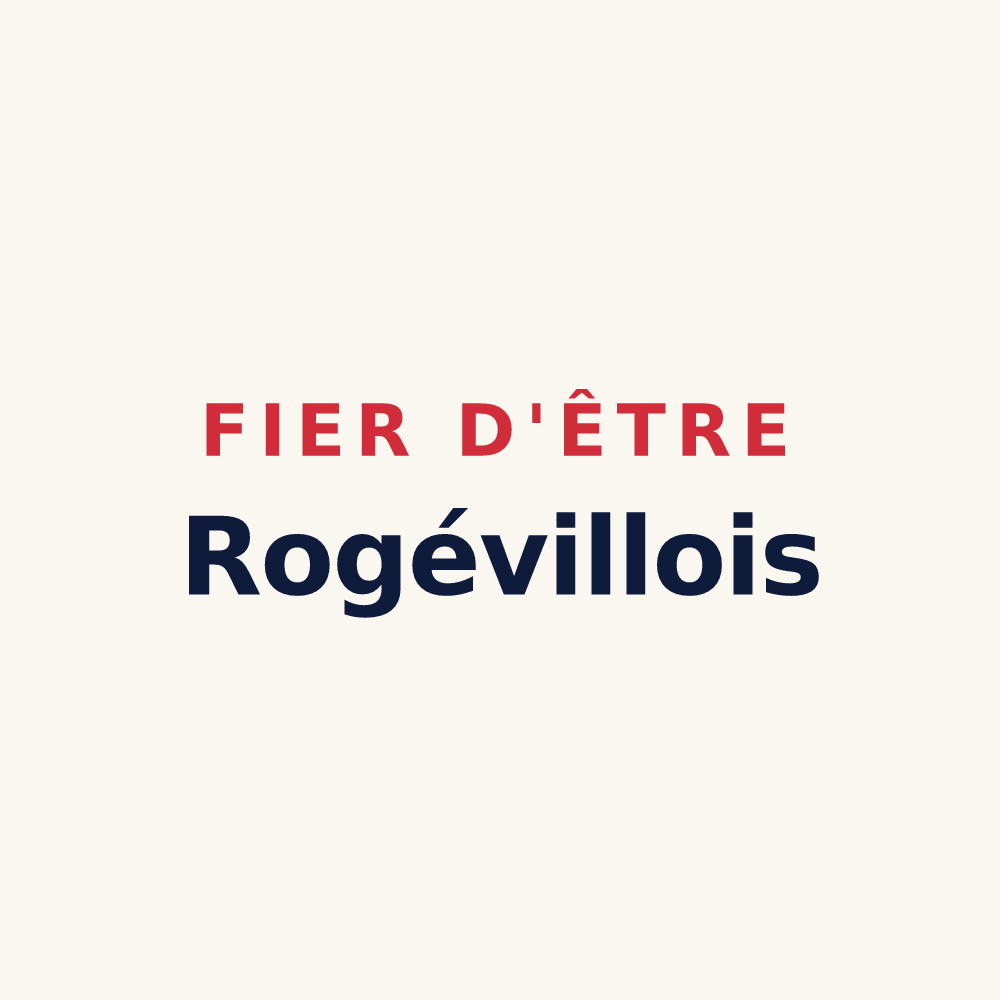 Tasse « Fier d'être Rogévillois » — design pour Rogéville