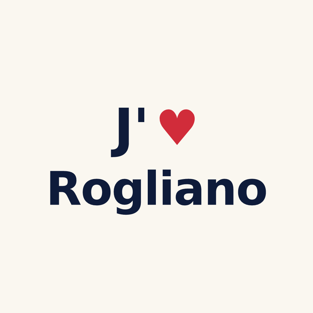 Tasse personnalisée Rogliano — design J'aime Rogliano
