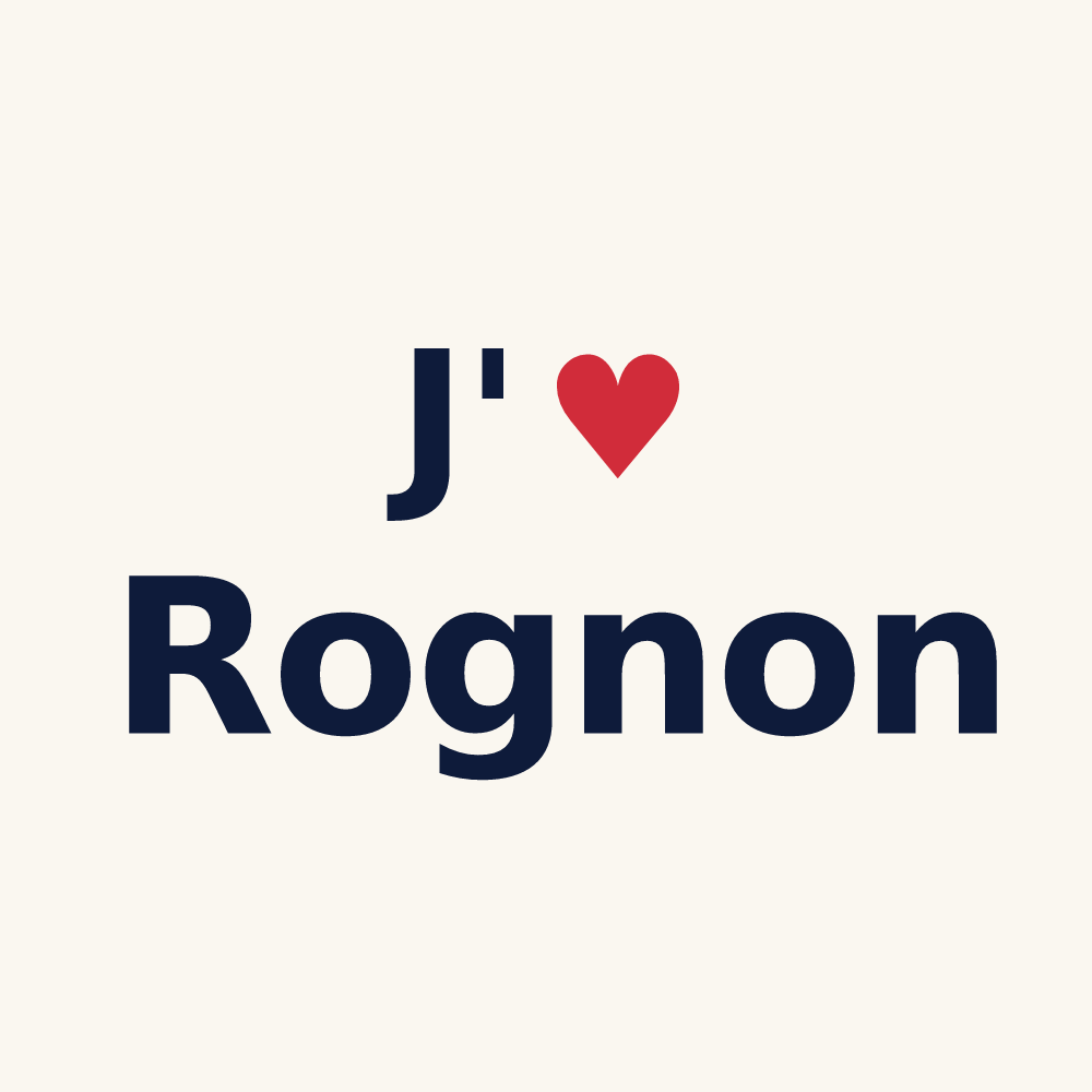 Tasse personnalisée Rognon — design J'aime Rognon