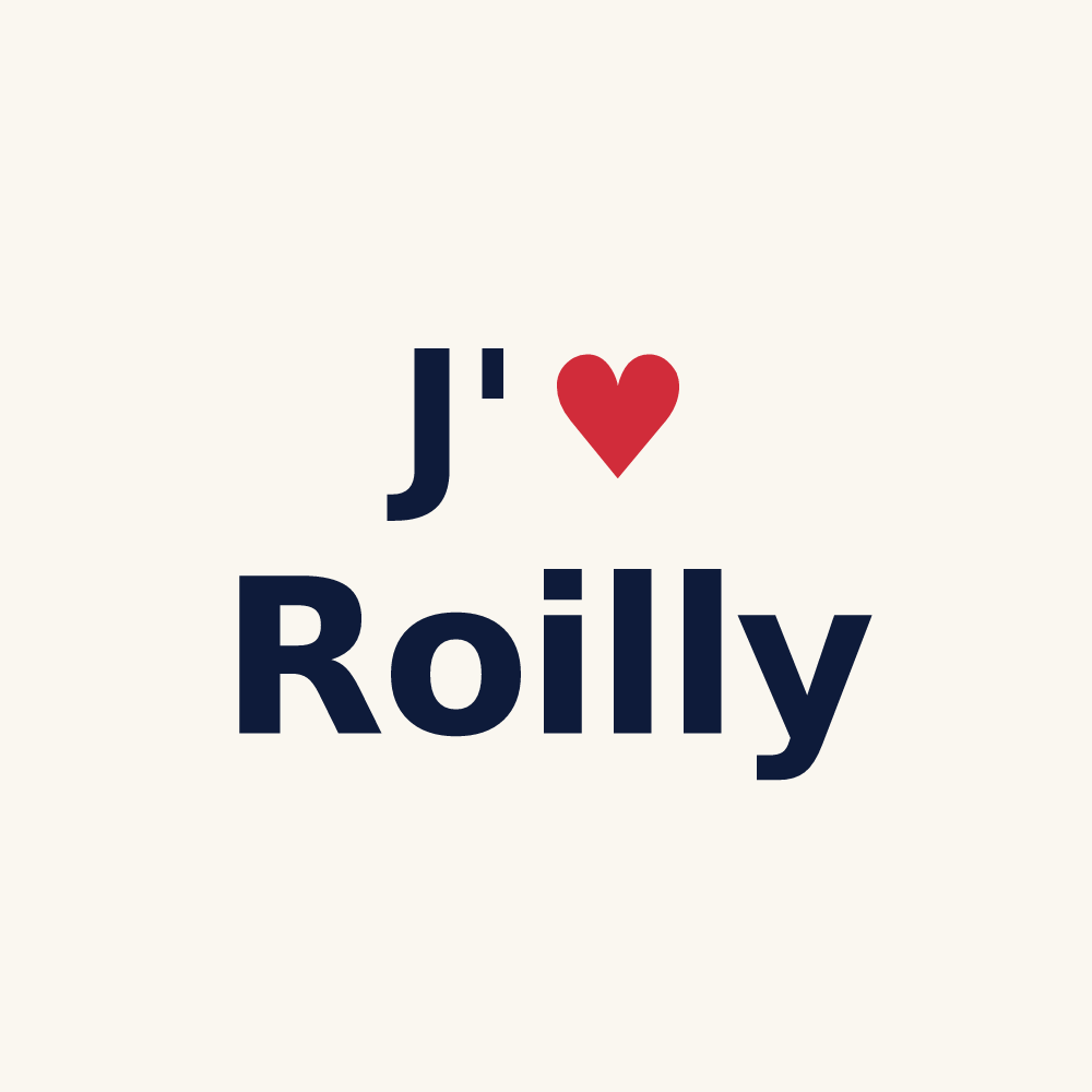 Tasse personnalisée Roilly — design J'aime Roilly