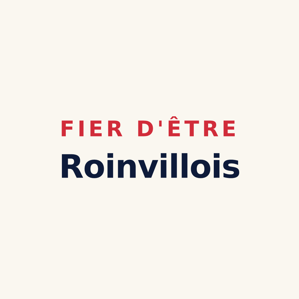 Tasse « Fier d'être Roinvillois » — design pour Roinville