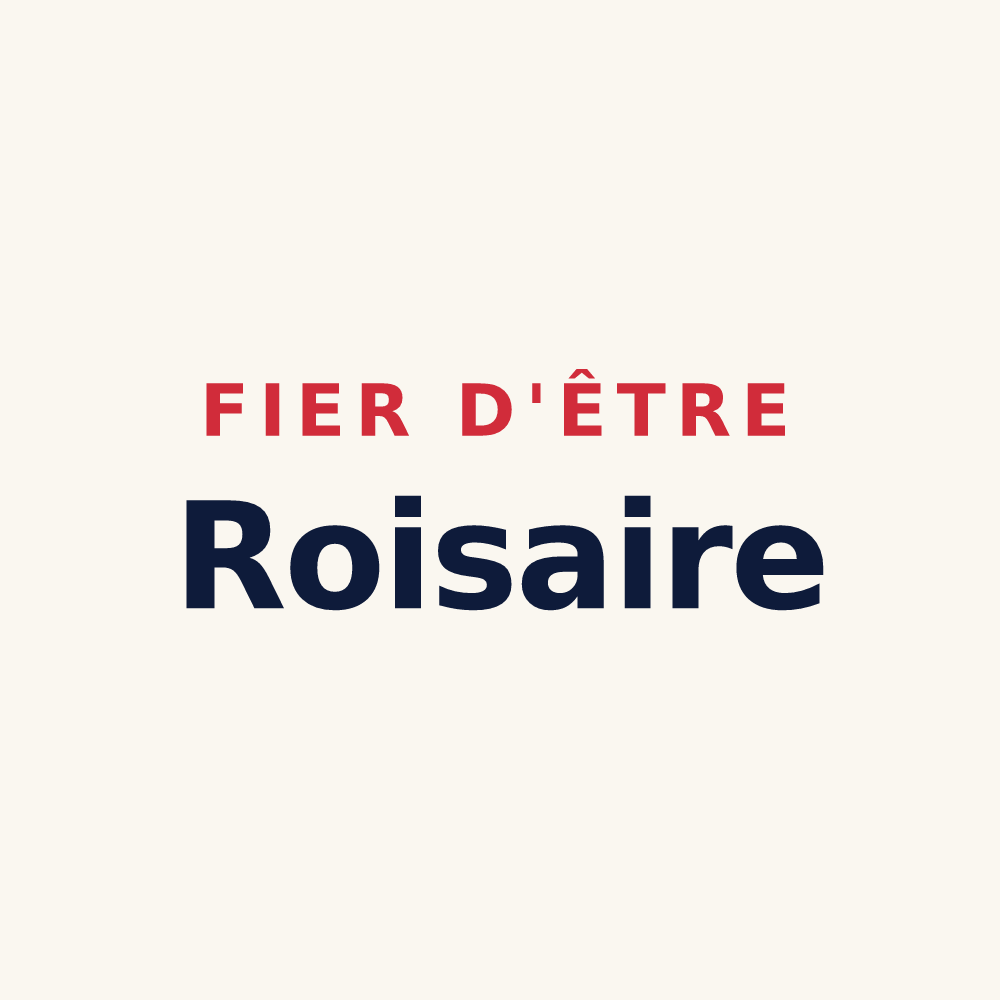 Tasse « Fier d'être Roisaire » — design pour Roisey