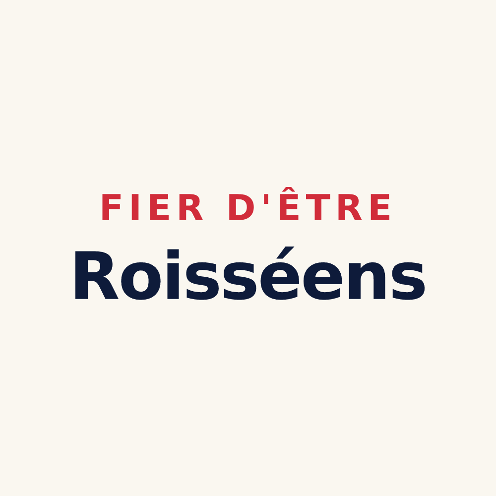 Tasse « Fier d'être Roisséens » — design pour Roissy-en-France