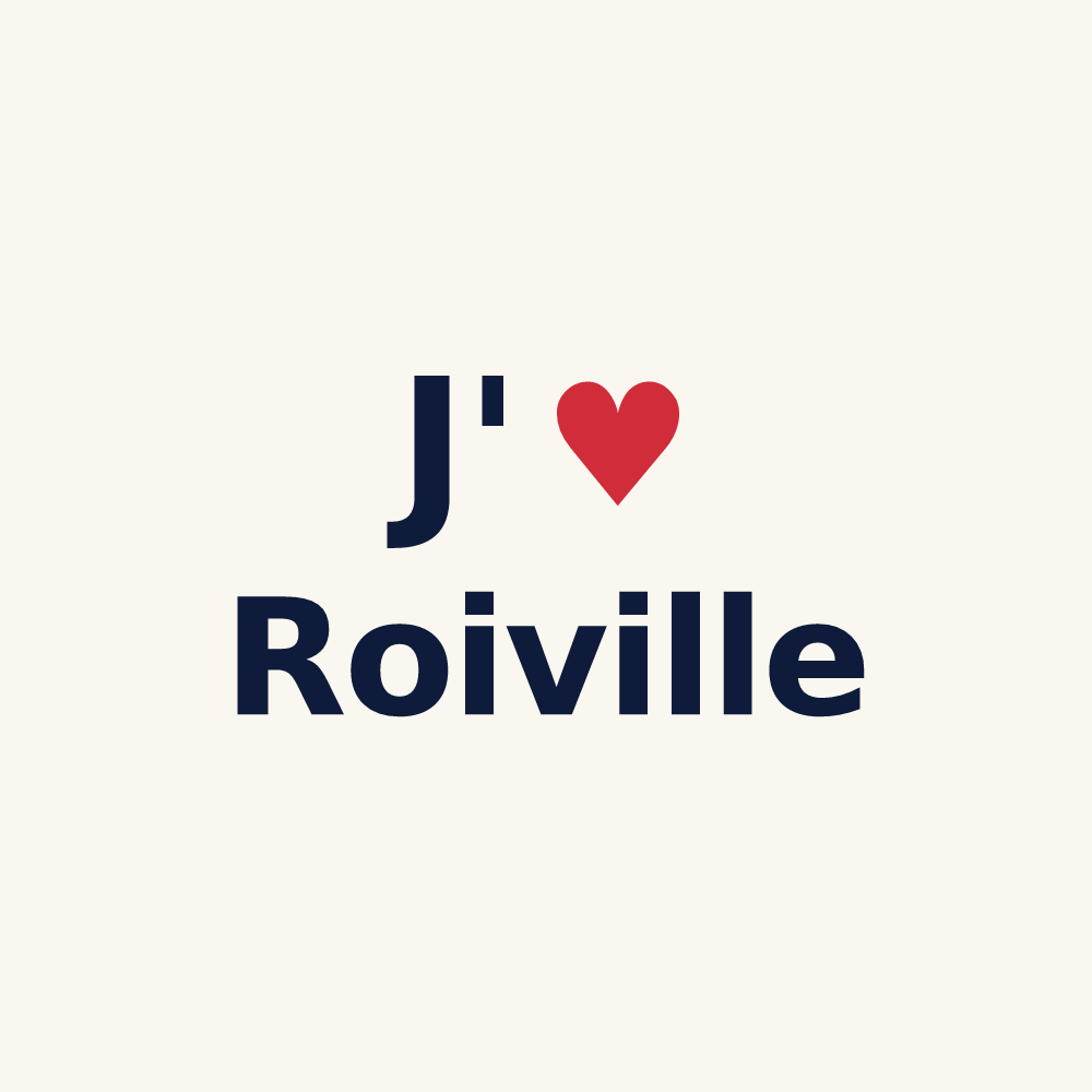 Tasse personnalisée Roiville — design J'aime Roiville