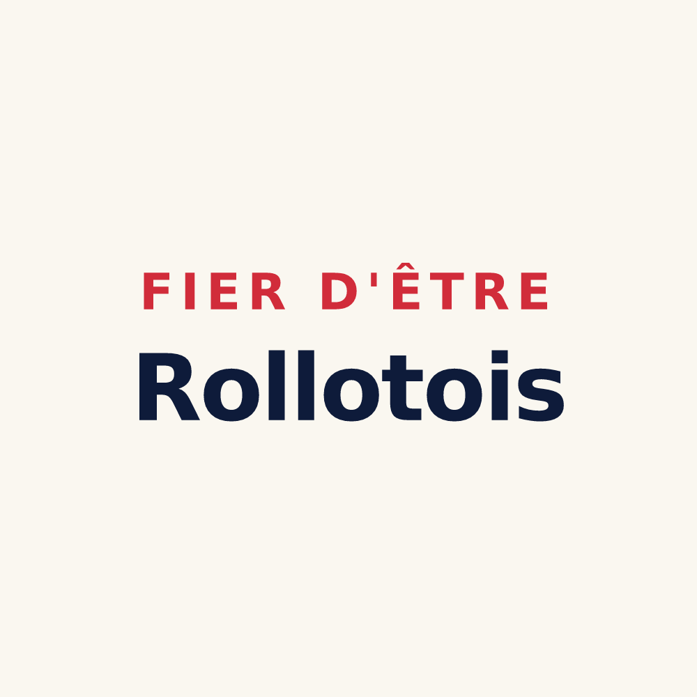 Tasse « Fier d'être Rollotois » — design pour Rollot