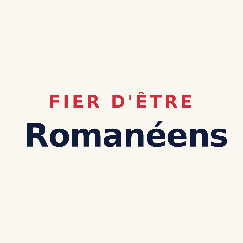 Tasse « Fier d'être Romanéens » — design pour Romain-sur-Meuse