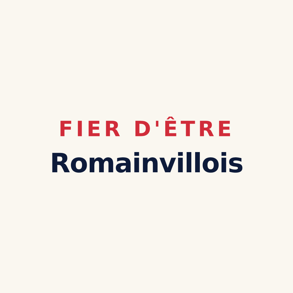 Tasse « Fier d'être Romainvillois » — design pour Romainville