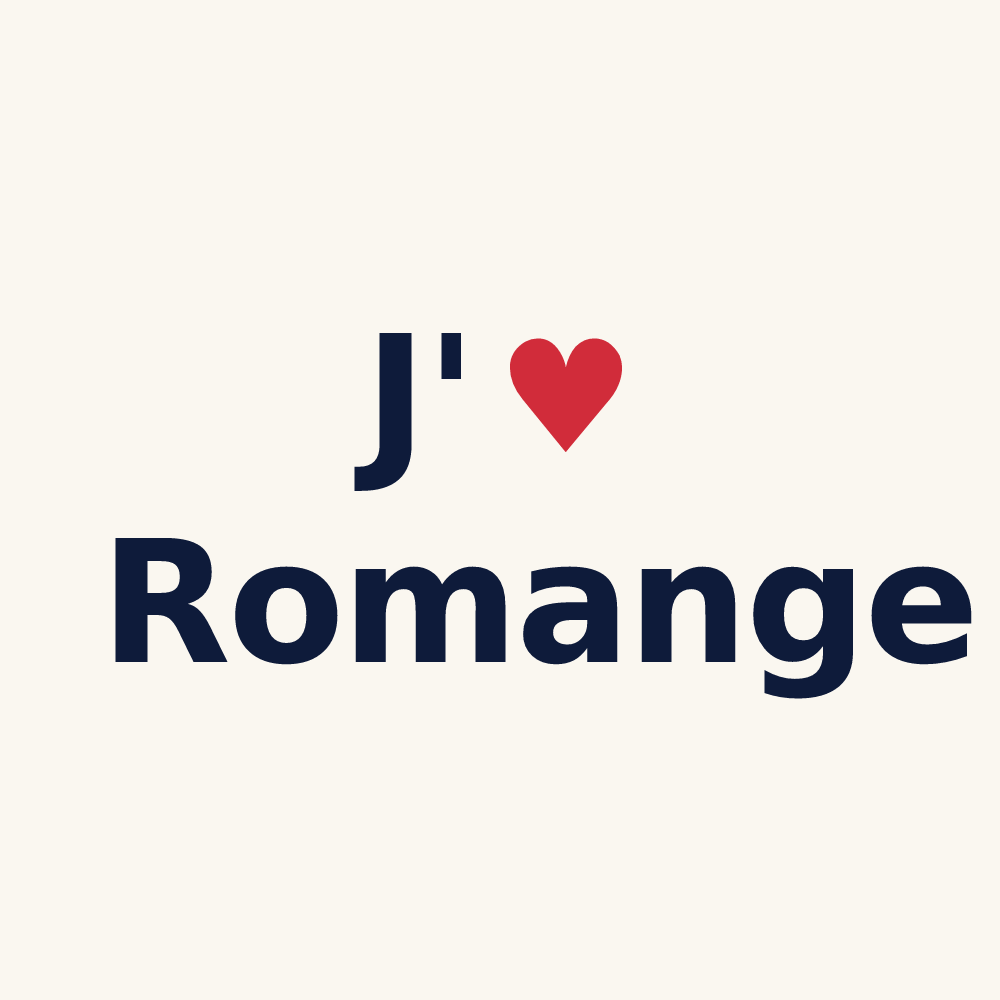 Tasse personnalisée Romange — design J'aime Romange
