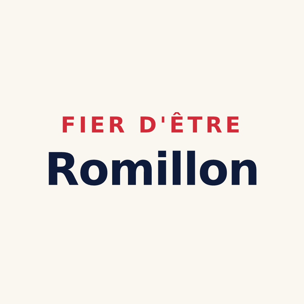 Tasse « Fier d'être Romillon » — design pour Romilly-la-Puthenaye