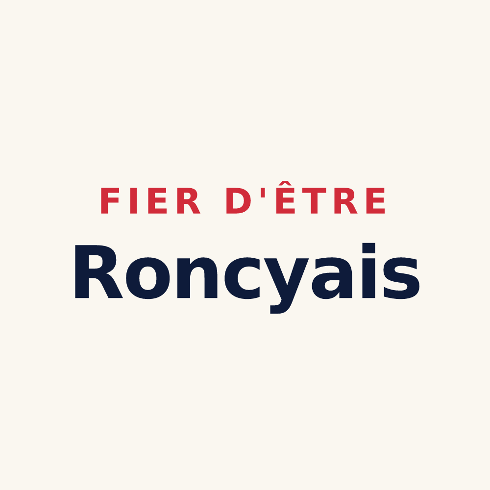 Tasse « Fier d'être Roncyais » — design pour Roncey