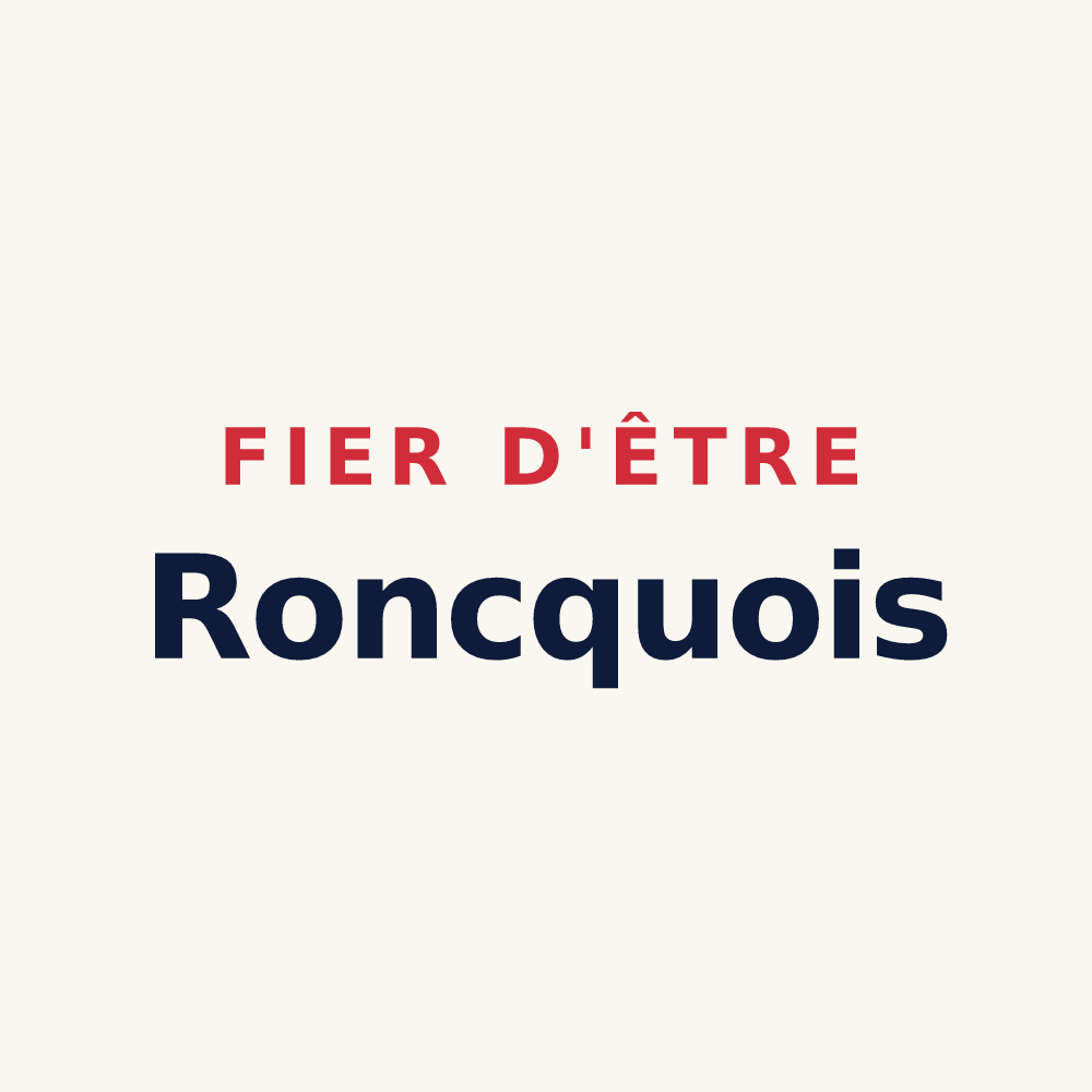 Tasse « Fier d'être Roncquois » — design pour Roncq