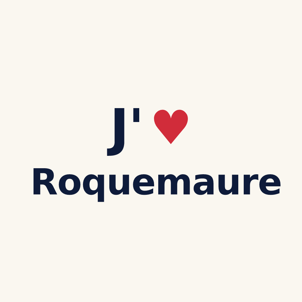 Tasse personnalisée Roquemaure — design J'aime Roquemaure